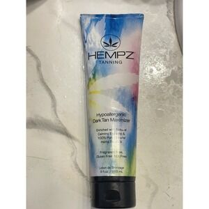 Hempz Tanning Hypoallergenic Dark Tan Maximizer Tanning Lotion 9 oz NEW *Read